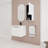 Wall-Mounted Bathroom Vanity With Ceramic Sink