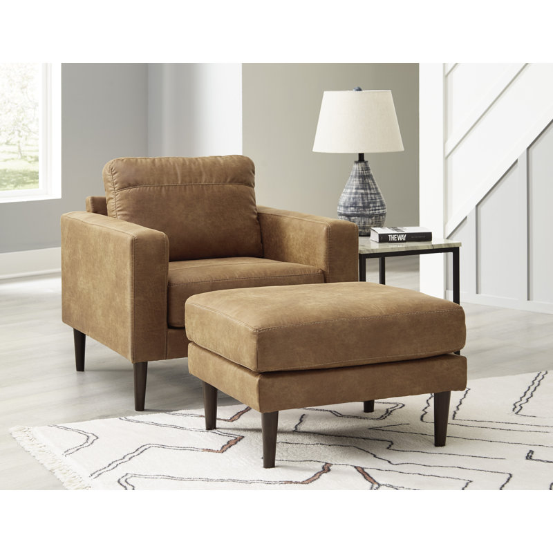 Canapé, causeuse, fauteuil et repose-pieds Telora