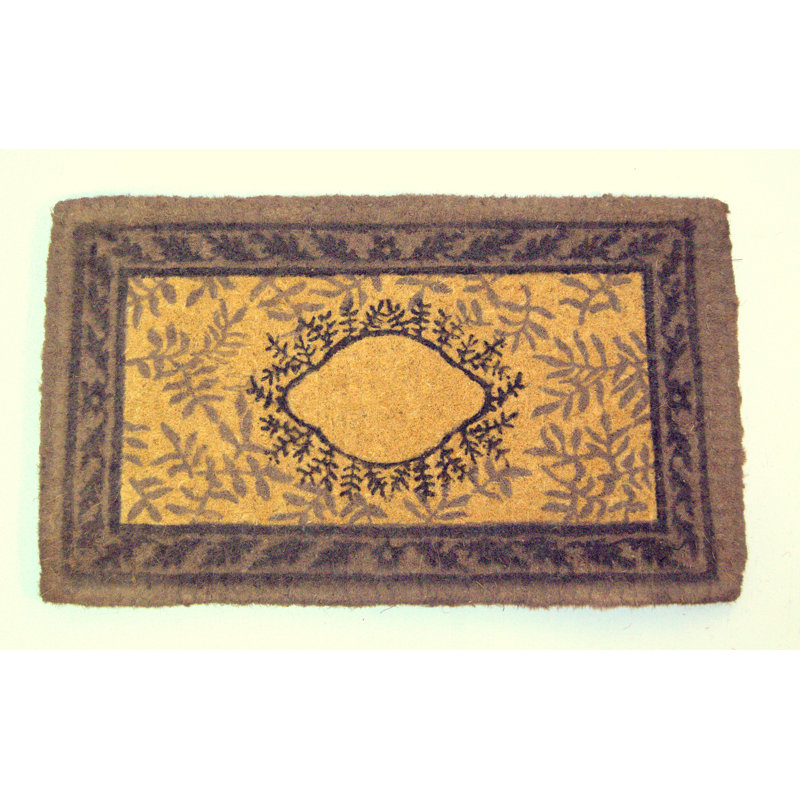 Tapis de porte d’intérieur feuille Haveman, Rectangle 3 pi x 6 pi