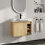 Meuble-lavabo simple Marnar 28 po avec comptoir en céramique, meuble-lavabo mural avec lavabo en céramique-1676833062-1676833063