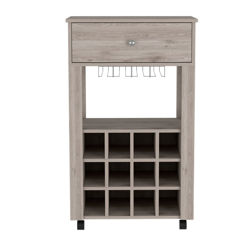 Tiroir-chariot DEPOT E-SHOP Margh, gris clair