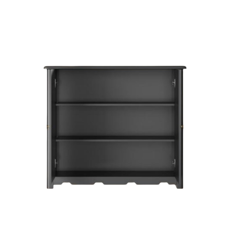 Buffet en bois massif de haute qualité, Noir