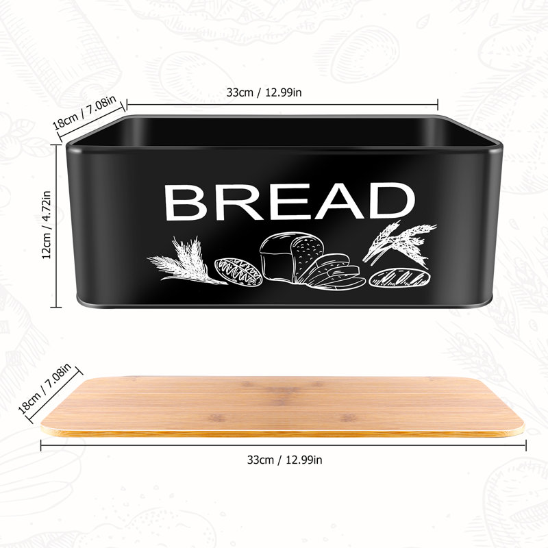 Food Storage Container, BLACK-L
