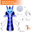 Grand gonflable citrouille d'Halloween