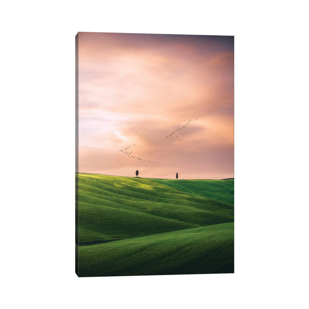 Tuscany III - Italy by Cuma Çevik - Wrapped Canvas Print