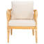 Chaise d'appoint avec coussin Coralie
