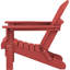Chaise Adirondack pliante pour l'extérieur, résistante aux intempéries (vert)-1083084411