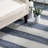 Remonat Cotton Striped Indoor Rug-1811307333