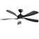 Damecia 52" 5 - Blade Smart Standard Ceiling Fan with Remote Control and LED Light
