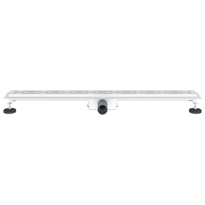  Shower Drain Height Adjustable Stainless Steel 304 Modern Rectangular