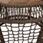 Table d'appoint ronde en bois d'acacia avec structure en corde tressée, capacité de 68 kg, aucun assemblage requis, résistante aux intempéries pour une utilisation intérieure et extérieure-1201246871