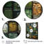 Green Stones Tiles II - Abstract Tile, art mural-959672270-959671357
