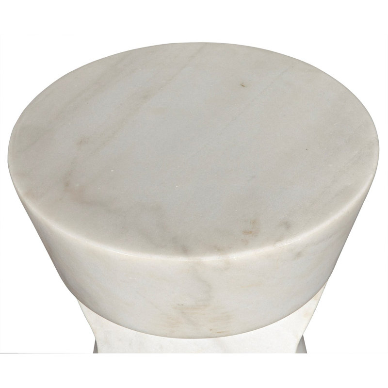 Omon Marble Top End Table