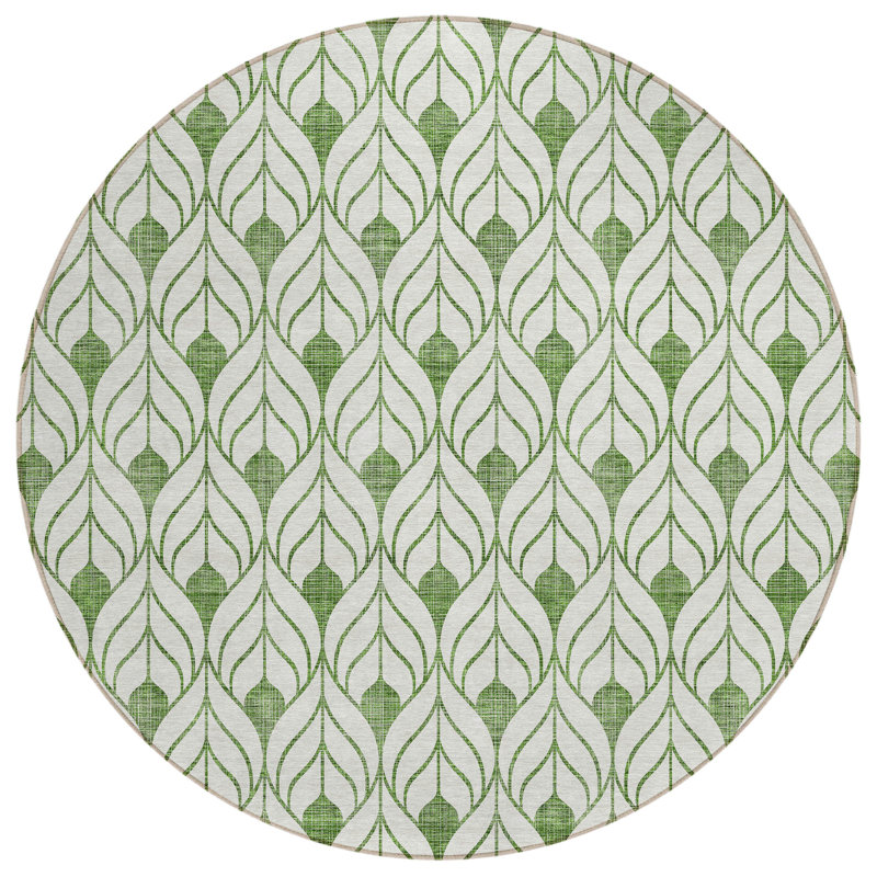  Maliana Area Rug, Round 8'