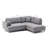 93" Wide Sofa & Chaise-281814464-281814465