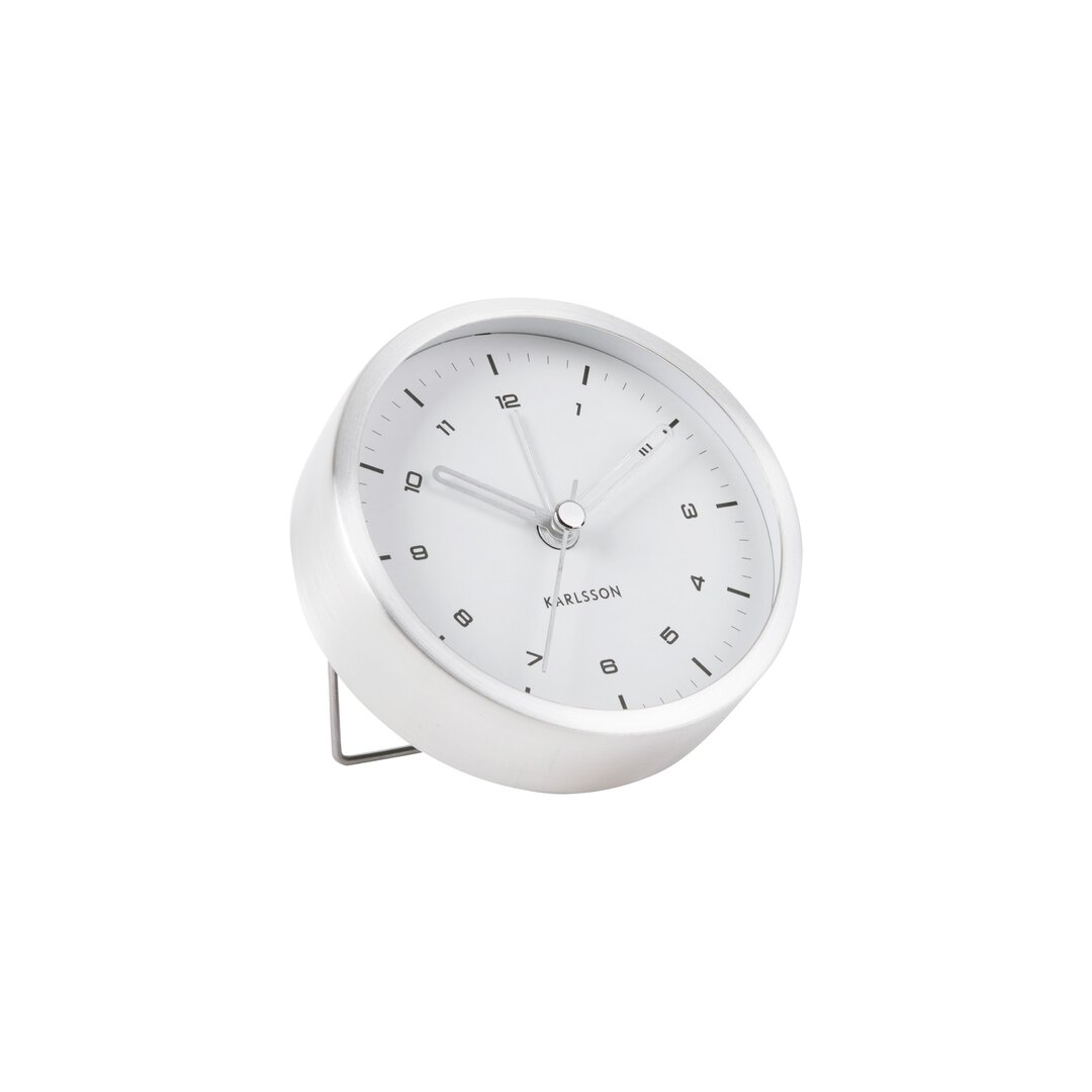 Tinge Alarm Clock gray,white