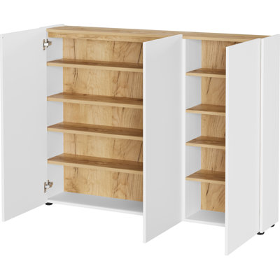 15 Pair Shoe Storage Cabinet