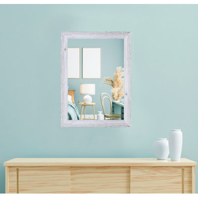 Chappa Engineered Wood Flat Wall Mirror