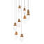 Martini 9 Light LED Multi-Light Pendant-70593657-78168226