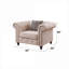 Chaise en lin Aurelia avec coussin