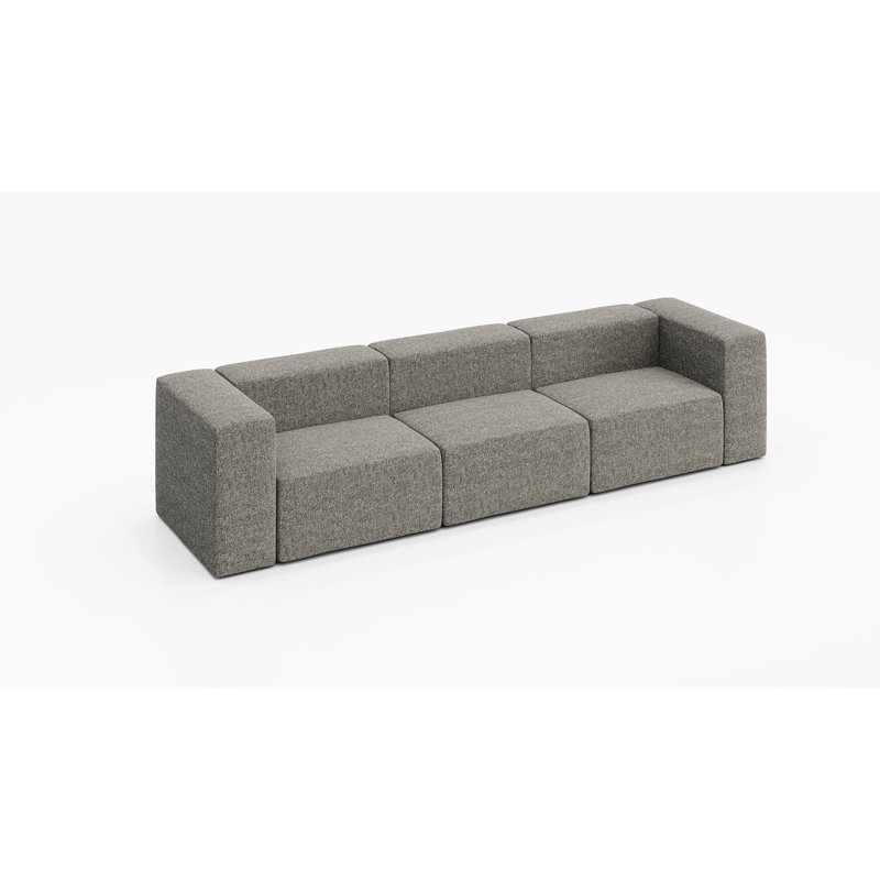 Canapé pour 3 personnes - tissu, Colombe