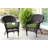 Burrowes Patio Chair with Cushions SET-26962516
