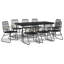 Aelber 8 - Person Patio Dining Set with Rectangular Table-1611604922