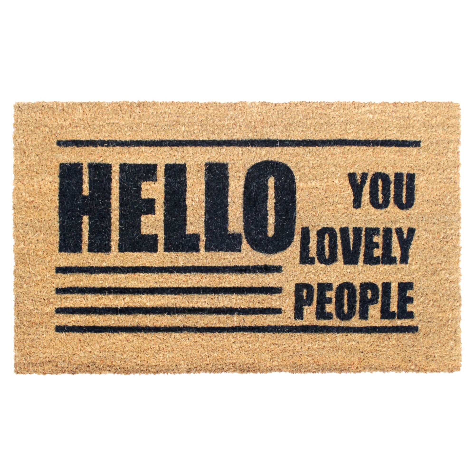 Lashera Welcome Mats 30 in. x 18 in. Outdoor / Indoor Non Slip Mat