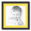 Cadre pour photo simple 14 po x 14 po en bois mat-70821226
