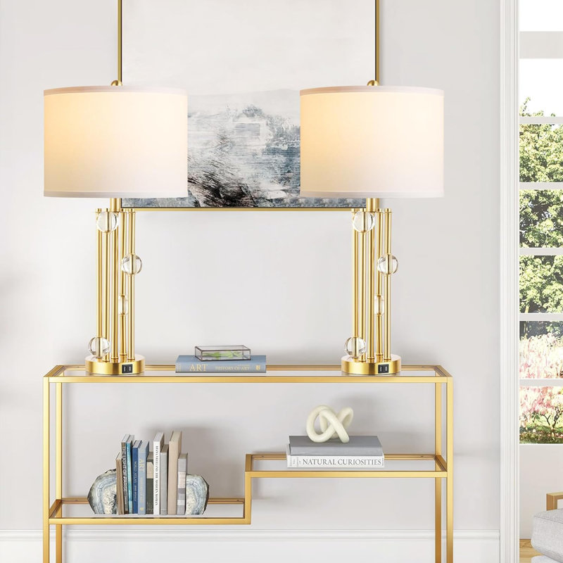 Paylan Metal USB Table Lamp