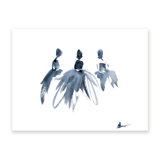 'Study Of Dress No.5' Framed Print Wall Art