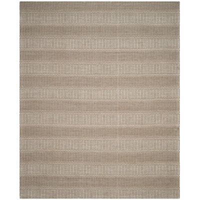 Amritpal Hand Loomed Bamboo And Viscose Geometric Rug