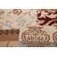 Tapis beige / rouge / brun en laine touffeté à la main Floral-1992905349