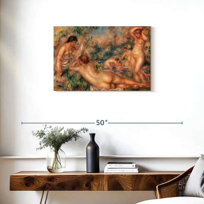 Leisha Bathers 1918, 20" H x 30" W