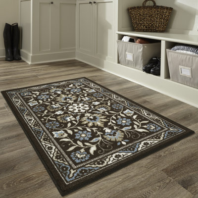 Albus Damask Indoor Rug
