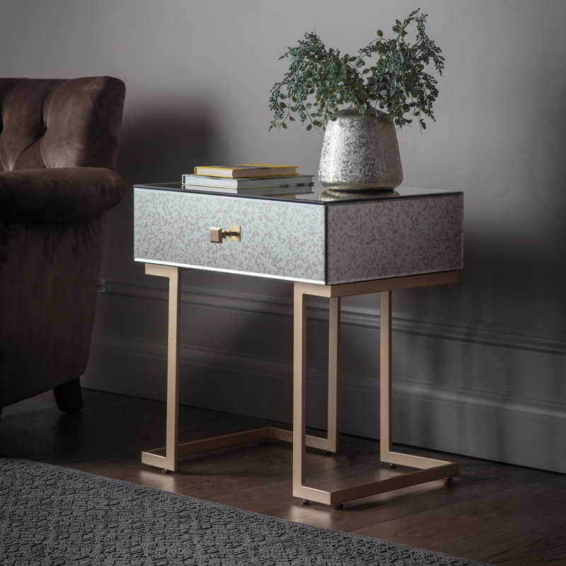 Iyana Side Table with Storage