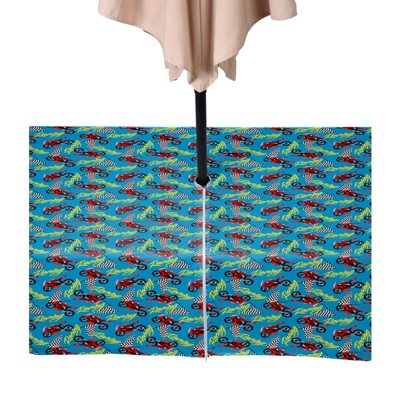 Ehren Geometric Tablecloth, 104" x 60"