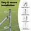 40 cm H x 2500 cm W Border Fencing