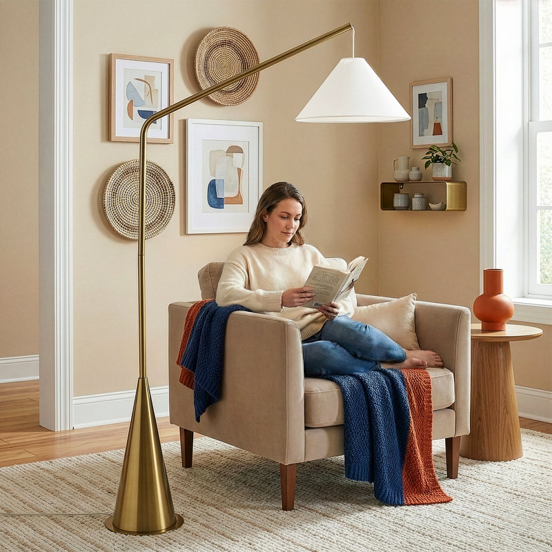 Hedgar 69'' Traditional Floor Lamp