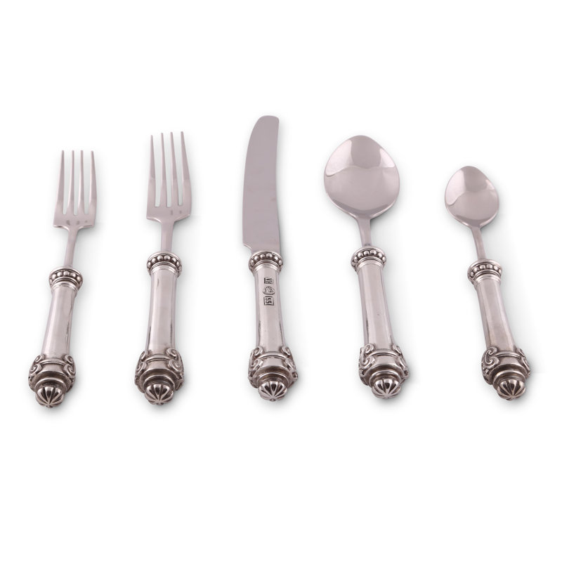Medici Living 5 - Piece Flatware Set - Service for 1