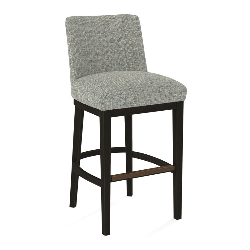Upholstered Stool, Espresso, 61606-88
