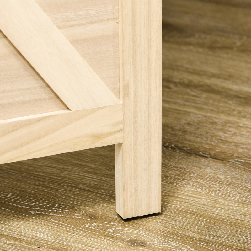 Cloison d'intimité pour bureau à domicile - Écran naturel en bois de 4,7 pi de hauteur pour couloir