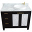 Ensemble de meuble-lavabo simple 43 po avec miroir Schreck-688105022