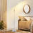 Loudean 72.8' Dimmable LED Floor Lamp with Remote Control, Adjustable Reading Floor Lamp-156142851