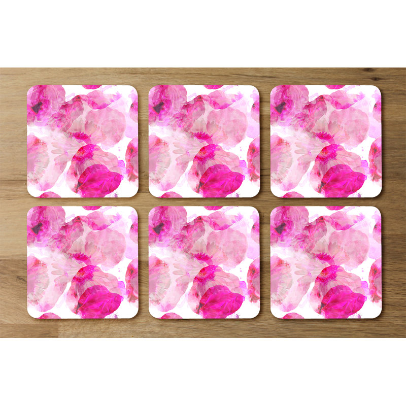 Square 6 Piece Coaster Set