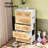 Jauier 6-Drawer 23.2" W Chest, White/Nature-420863629