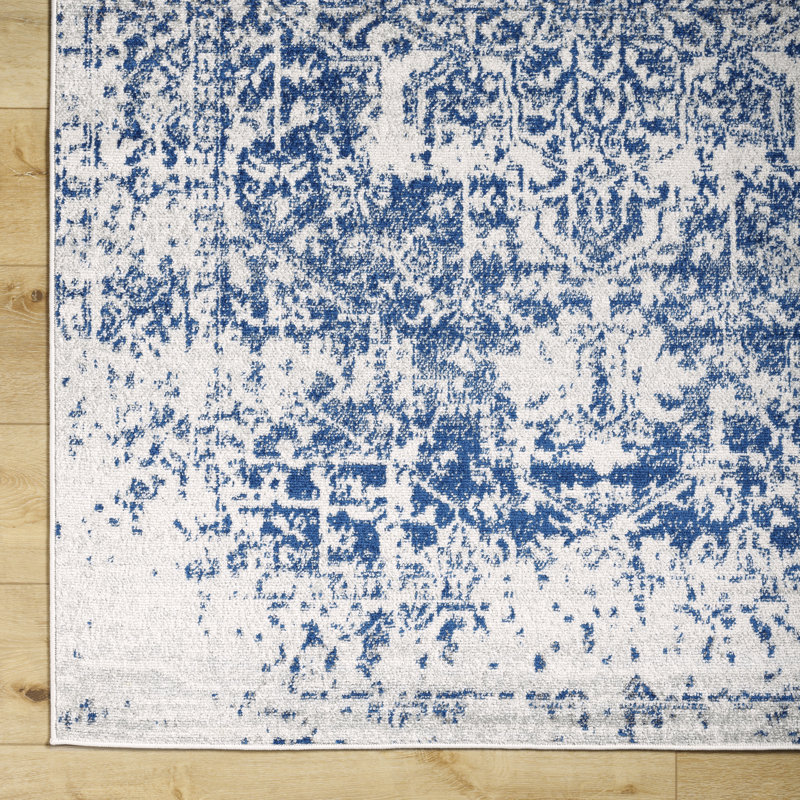 Beyanka Floral Machine Tufted Area Rug, Rectangle 200 x 275 cm