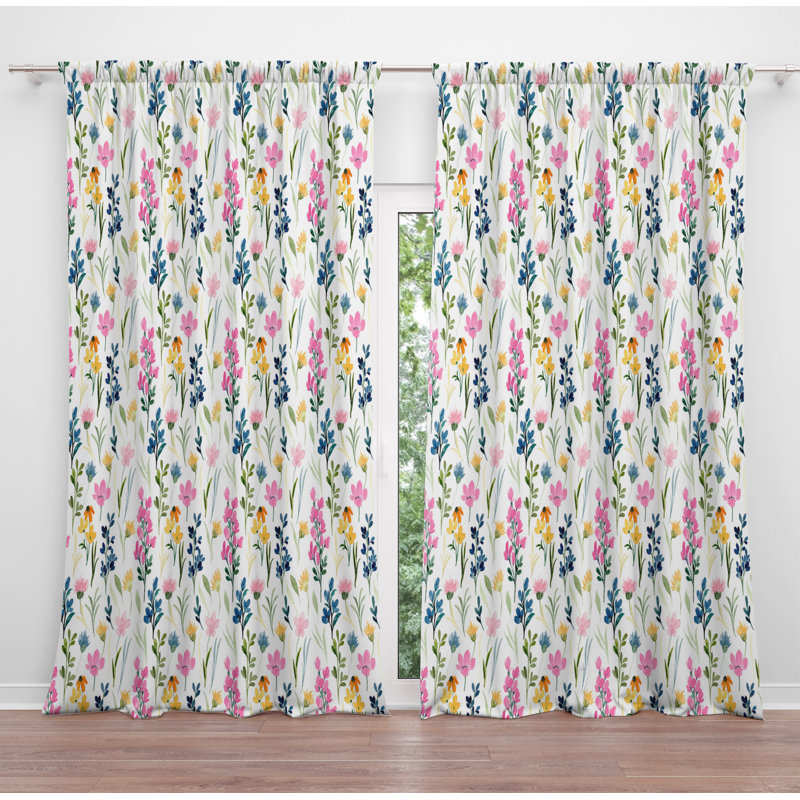 Paire de rideaux obscurcissant en polyester Hjorring, L 40 po x L 61 po