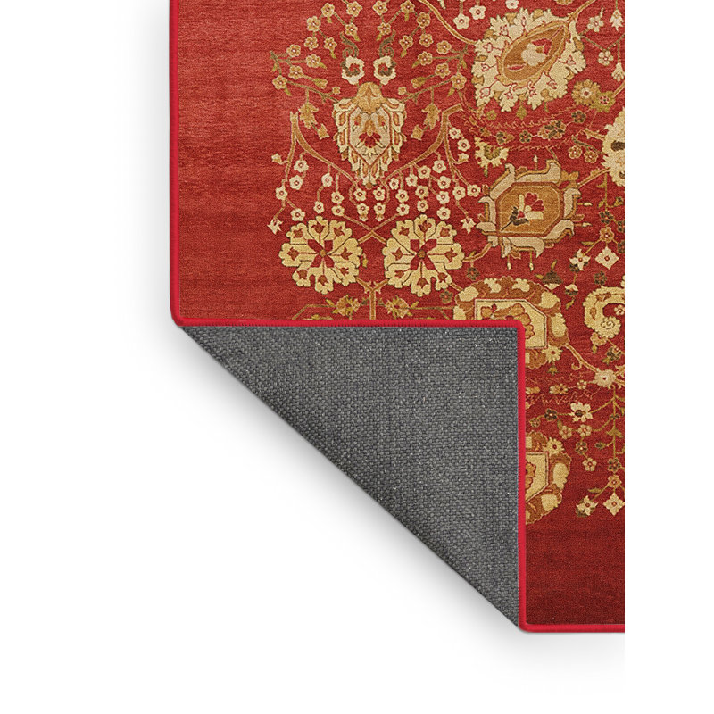 Carmiencke Oriental Indoor Rug, Rectangle 5' x 7'