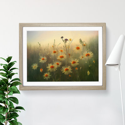 Joyous Wildflowers Floral - Framed Print